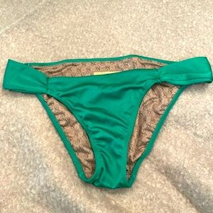 💚 Victoria Secret Hipster Bikini Bottom 💚 Shimmery Green
